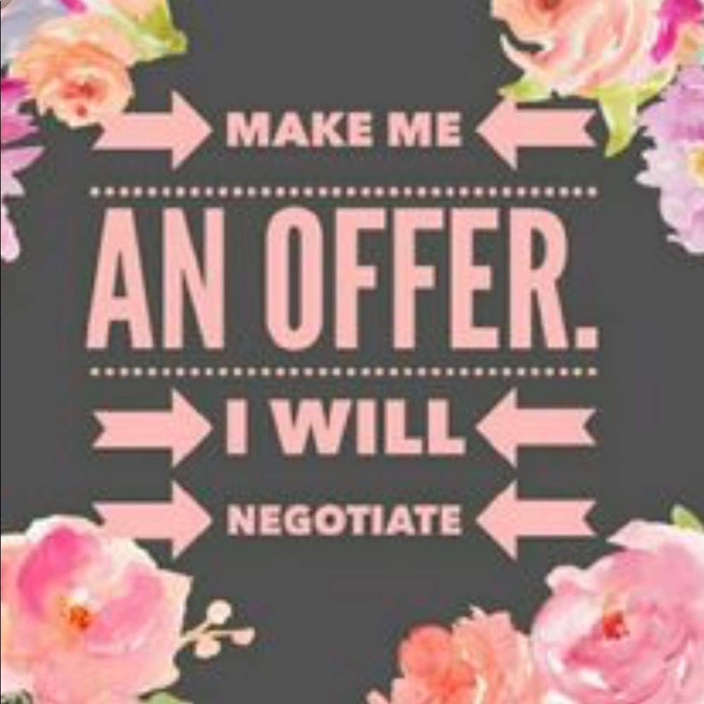 Offers welcome!